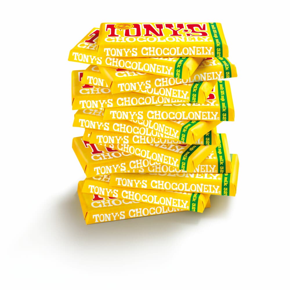 15x Tony's Chocolonely Melk Noga 180 gr