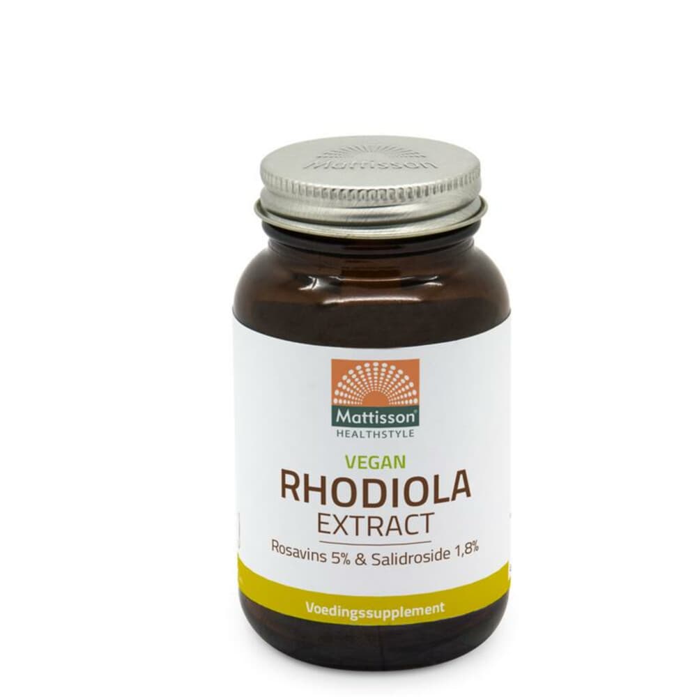 Gratis Verzending: Mattisson Rhodiola Extract 60 capsules