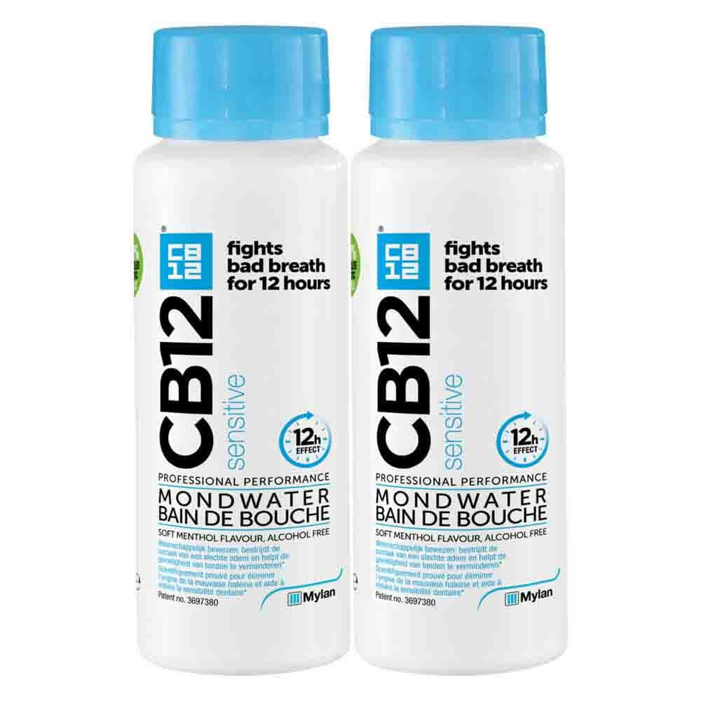 2x CB12 Mondwater Sensitive 250 ml
