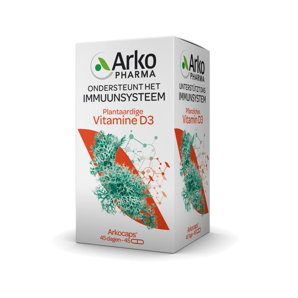 Gratis Verzending: Arkopharma Vitamine D3 Vegan 45 capsules