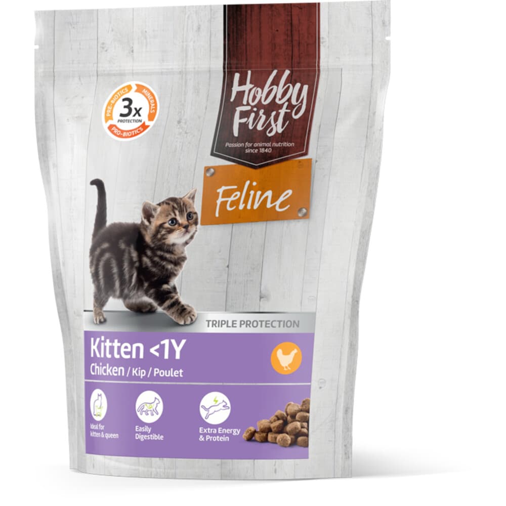 4x HobbyFirst Feline Kitten<1 jaar 800 gr