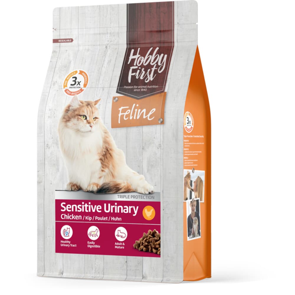 HobbyFirst Feline Sensitive Urinary Kip 4,5 kg