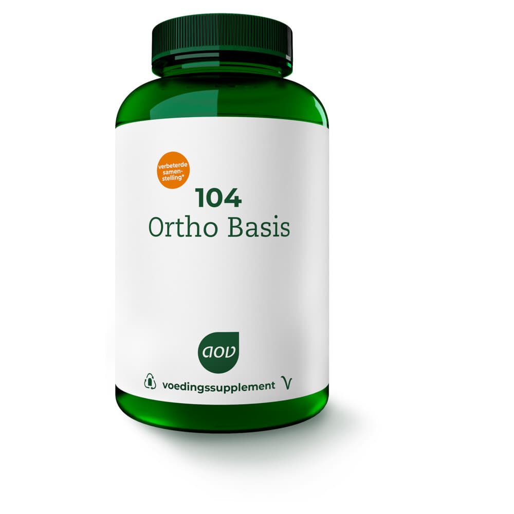 Gratis Verzending: 2x AOV Ortho Basis 104 180 tabletten