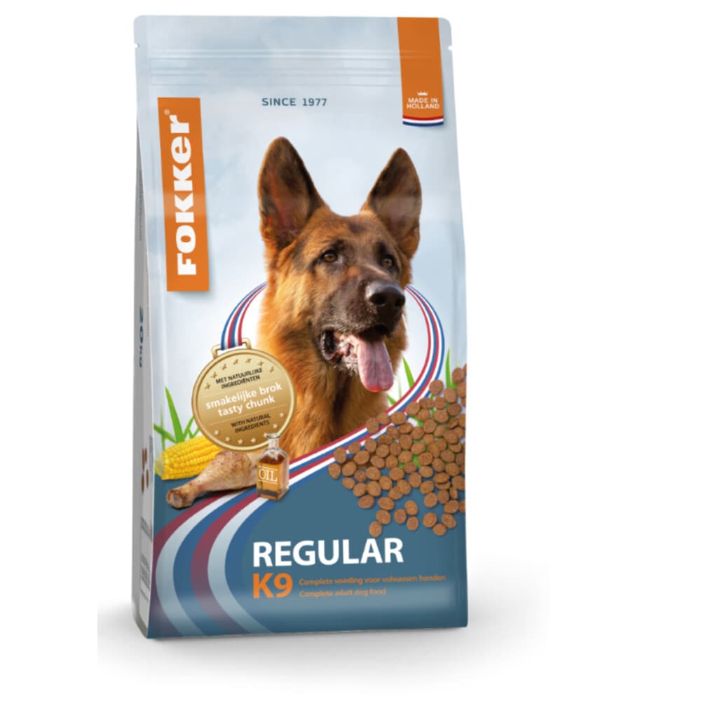 Fokker Regular K9 Hondenvoer 20 kg