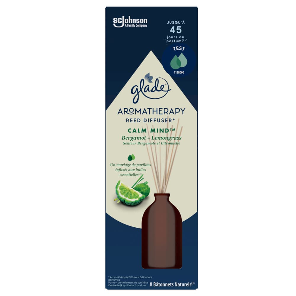 6x Glade Geurstokjes Aromatherapy Calm Mind 80 ml
