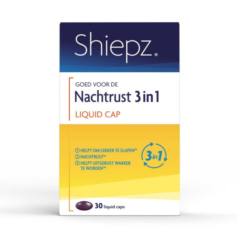 Gratis Verzending: Shiepz Nachtrust 3in1 30 capsules