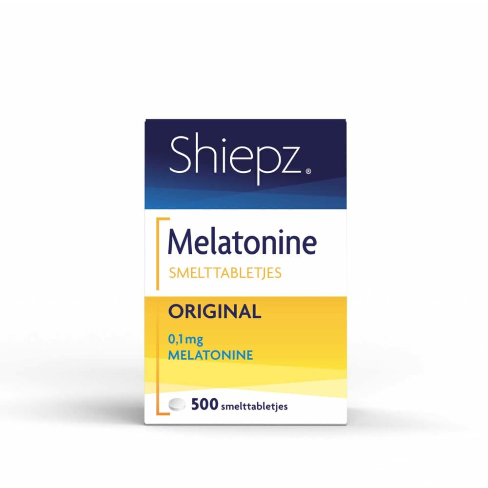 Gratis Verzending: 2x Shiepz Melatonine 0.1 mg Original 500 tabletten