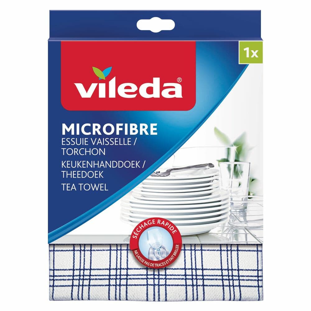 4x Vileda Doek Microfibre Vaat