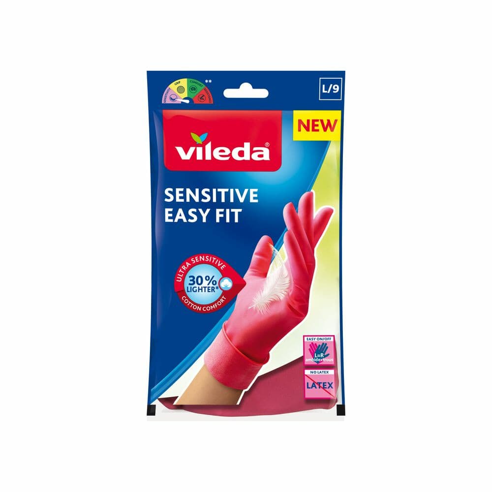 Vileda Handschoenen Sensitive Easy Fit Large 1 paar