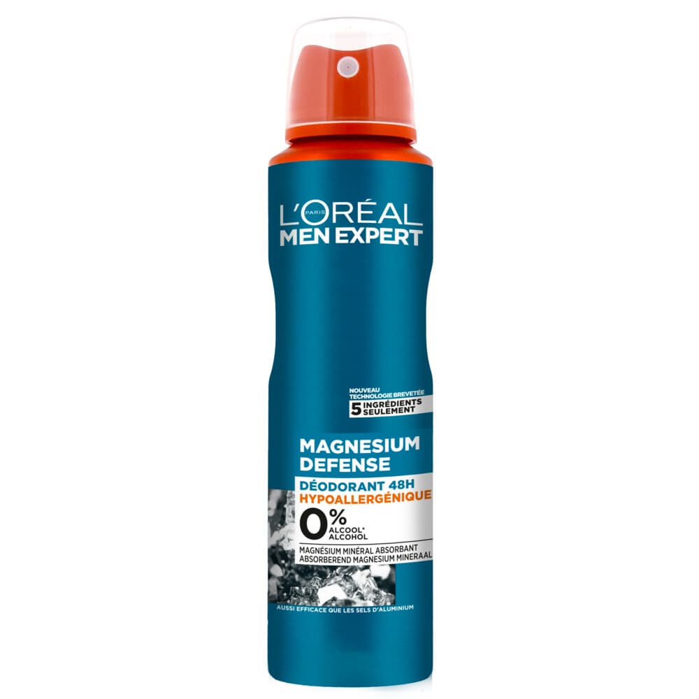 1+1 gratis: L'Oréal Men Expert Deodorant Spray Magnesium 150 ml