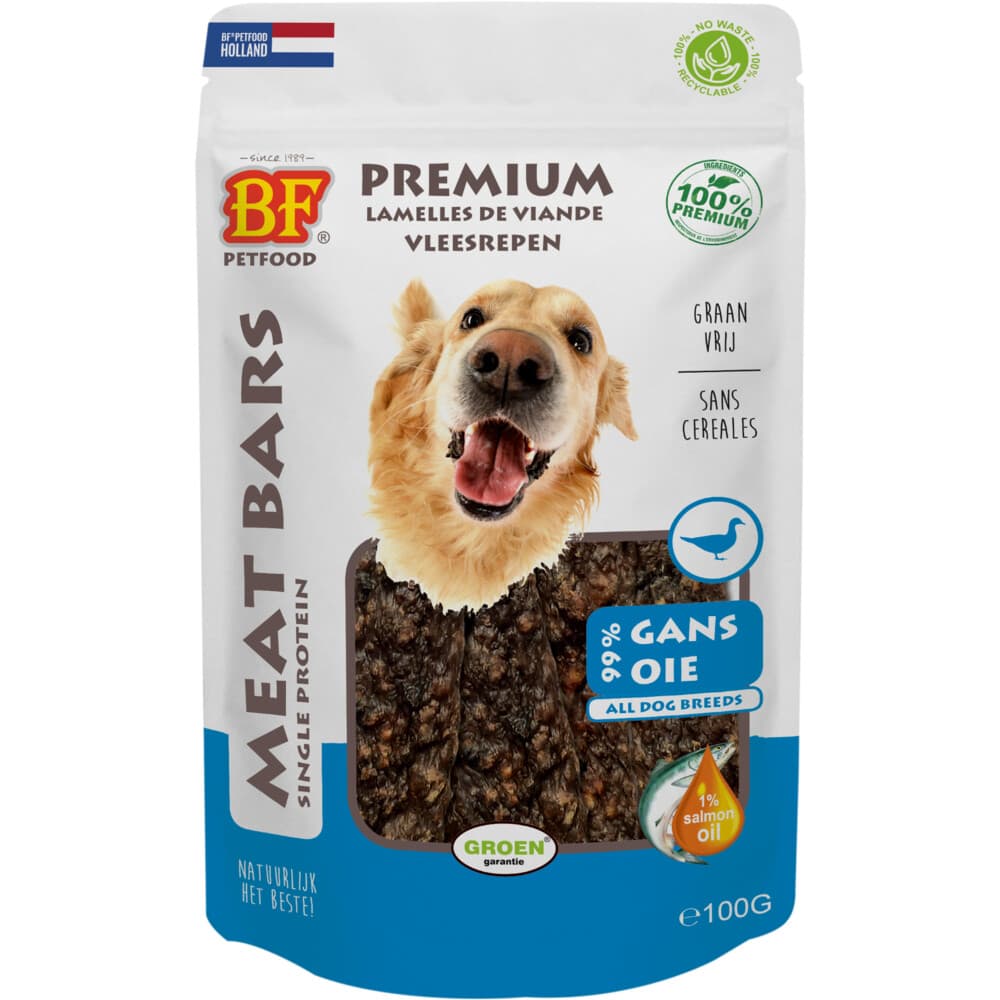BF Petfood Meat Bars Gans 100 gr