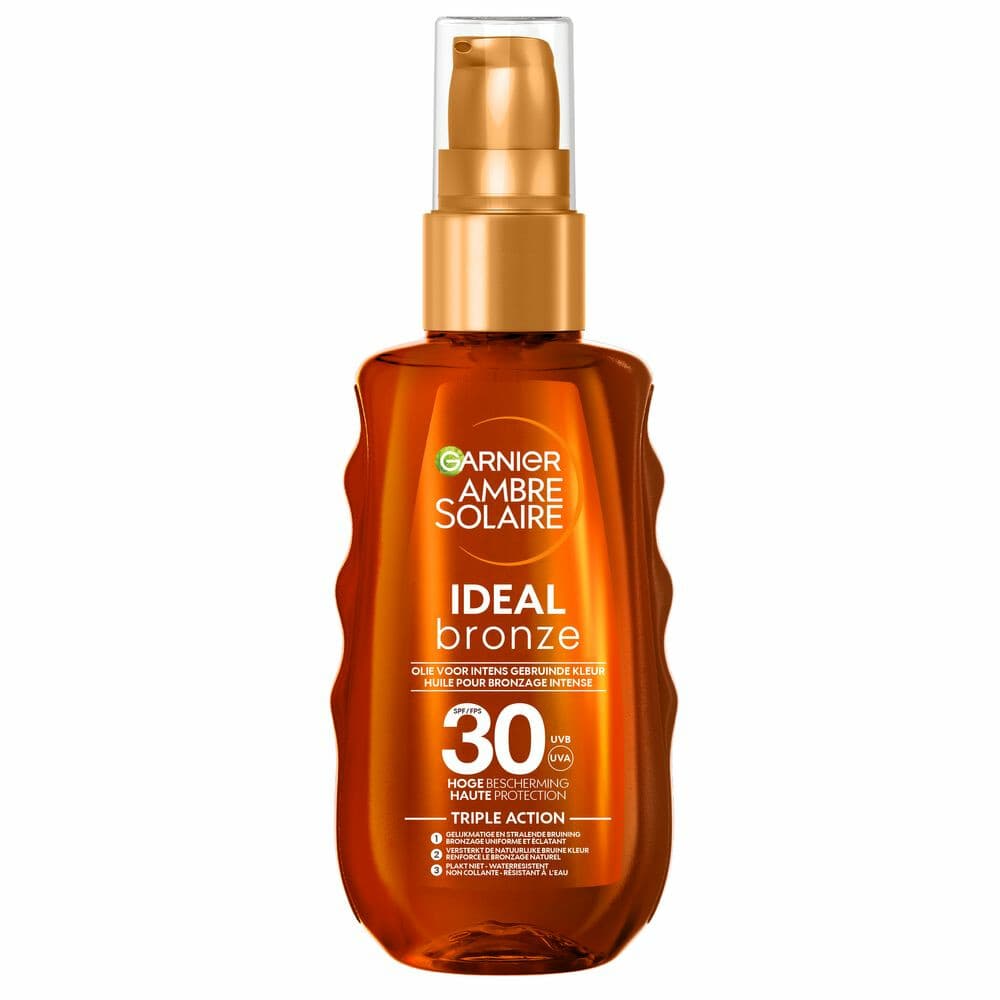 Garnier Ambre Solaire Ideal Bronze Beschermende Zonneolie SPF 30 150 ml