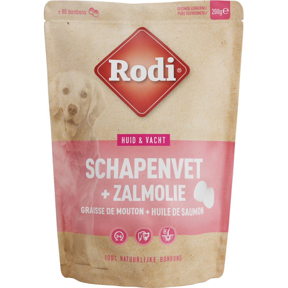 10x Rodi Exclusive Schapenvet Bonbons Zalm 200 gr