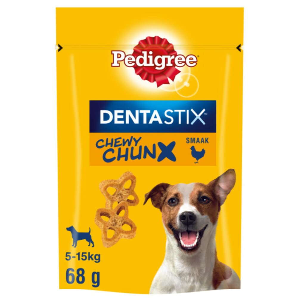 Pedigree Dentastix Chewy Chunx Hondensnacks Mini Kip 68 gr