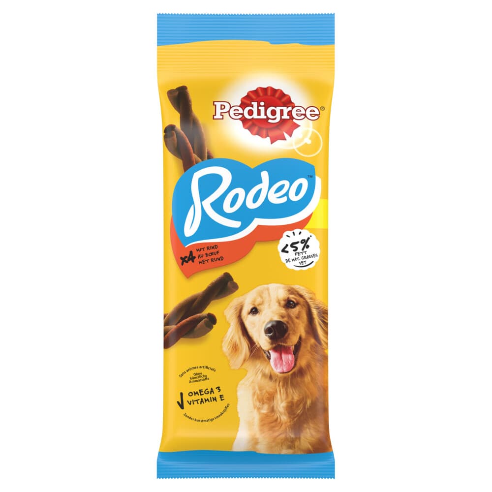 Pedigree Rodeo Kauwsticks Hondensnacks Rund 70 gr