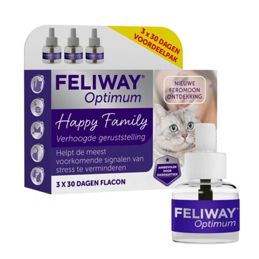 Feliway Optimum 3-Pack 3 x 48 ml