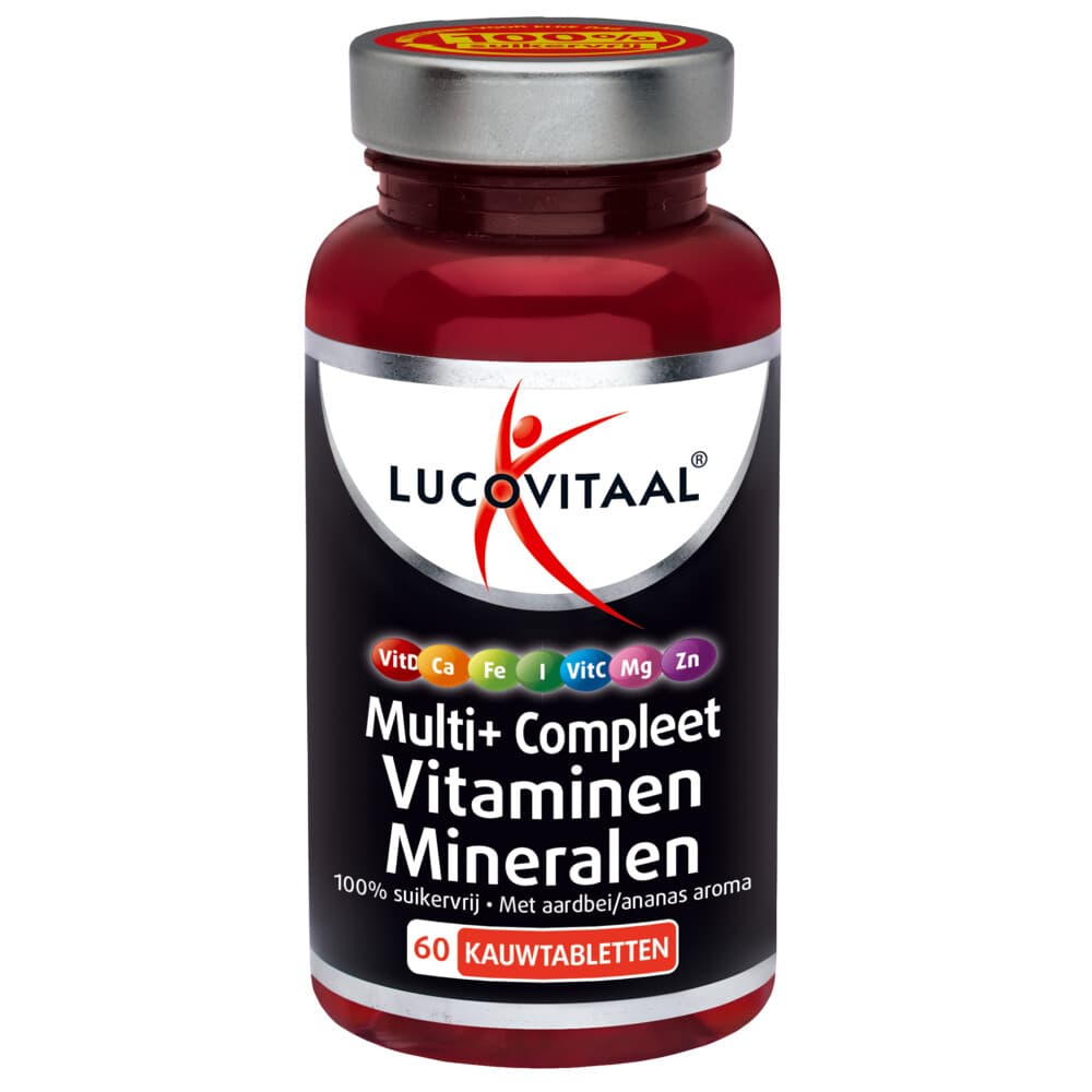 2+2 gratis: Lucovitaal Multi + Compleet 60 tabletten