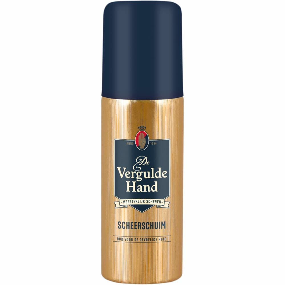3x Vergulde Hand Scheerschuim 50 ml