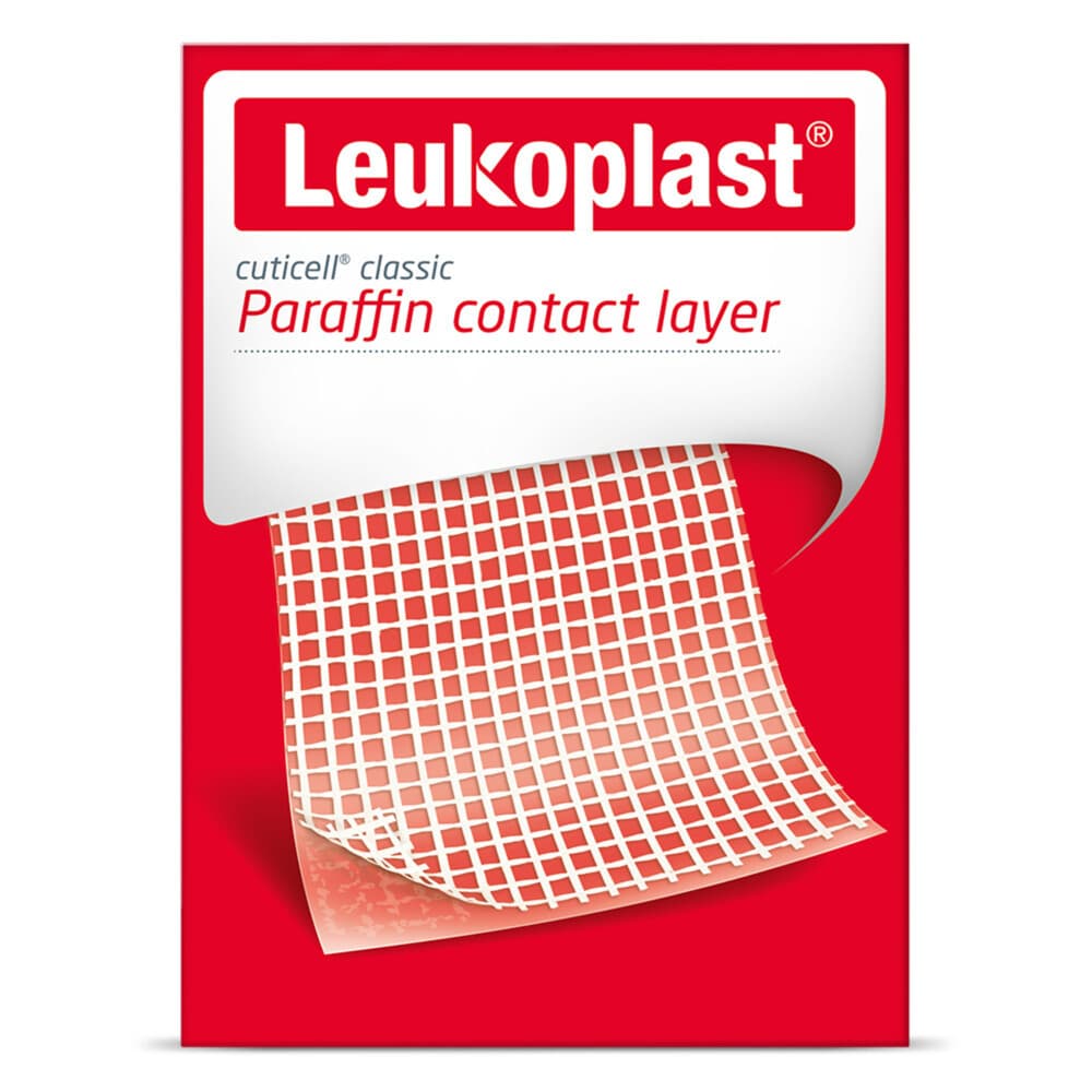 3x Leukoplast Cuticell® Classic Zalfgaas 5 cm x 5 cm 5 stuks