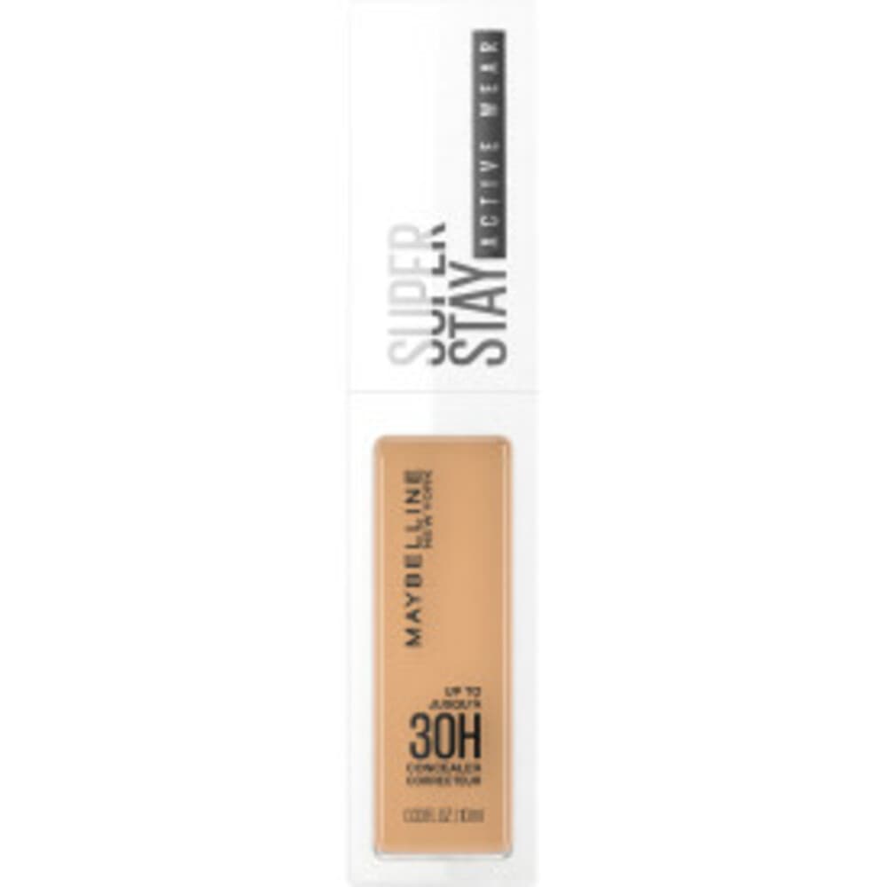 1+1 gratis: Maybelline SuperStay 30H Active Wear Concealer 30 Honey 10 ml