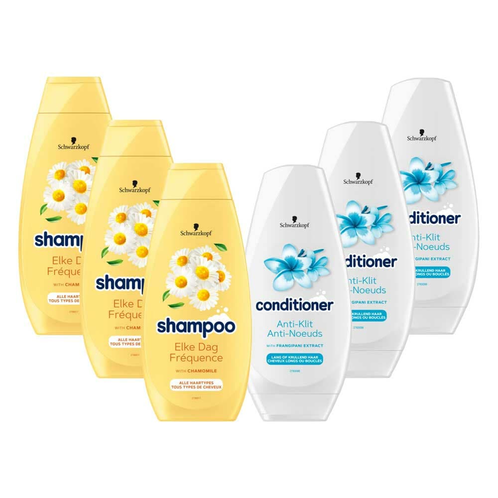 Schwarzkopf Elke dag Shampoo&Anti-klit conditioner Pakket