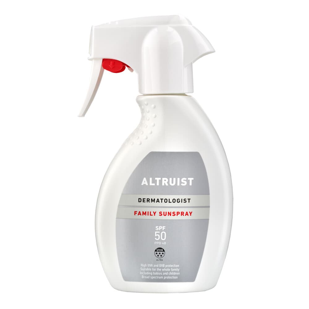 2x Altruist Zonnebrand Family Spray SPF 50 250 ml
