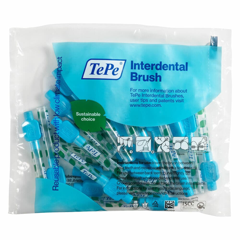 TePe Interdentale Ragers Original 0,6 mm Blauw 20 stuks