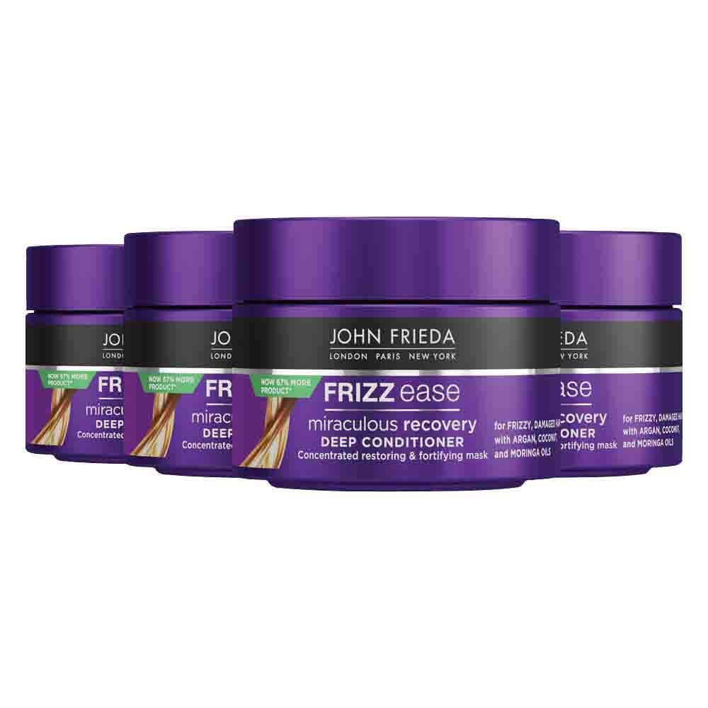 4x John Frieda Frizz Ease Miraculous Recovery Haarmasker 250 ml