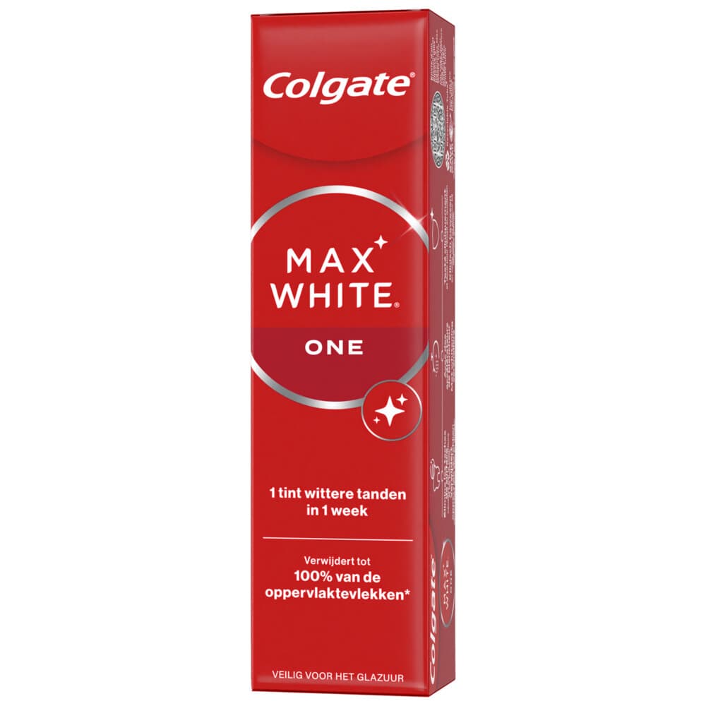 3+2 gratis: Colgate Tandpasta Max White One 75 ml