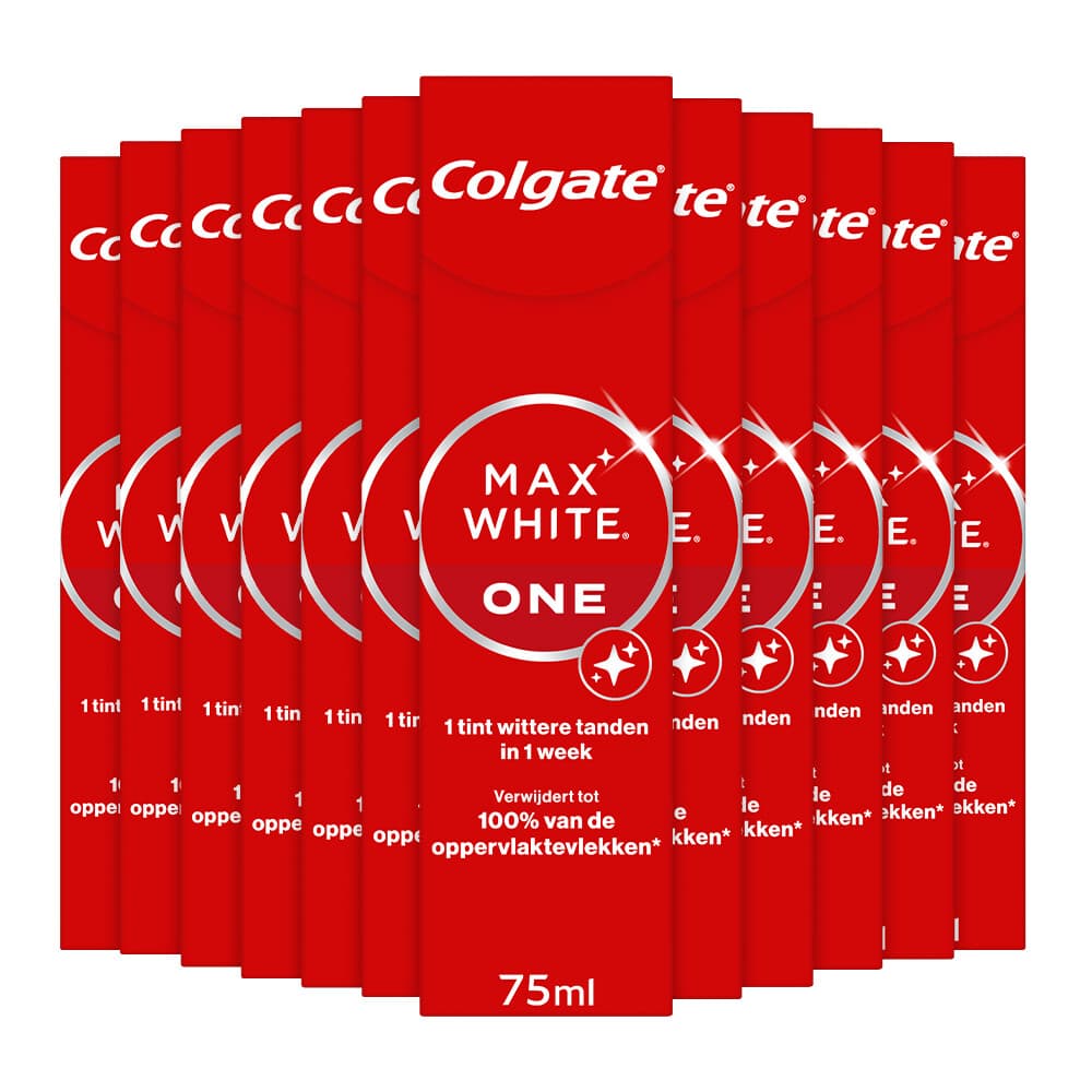 12x Colgate Tandpasta Max White One 75 ml