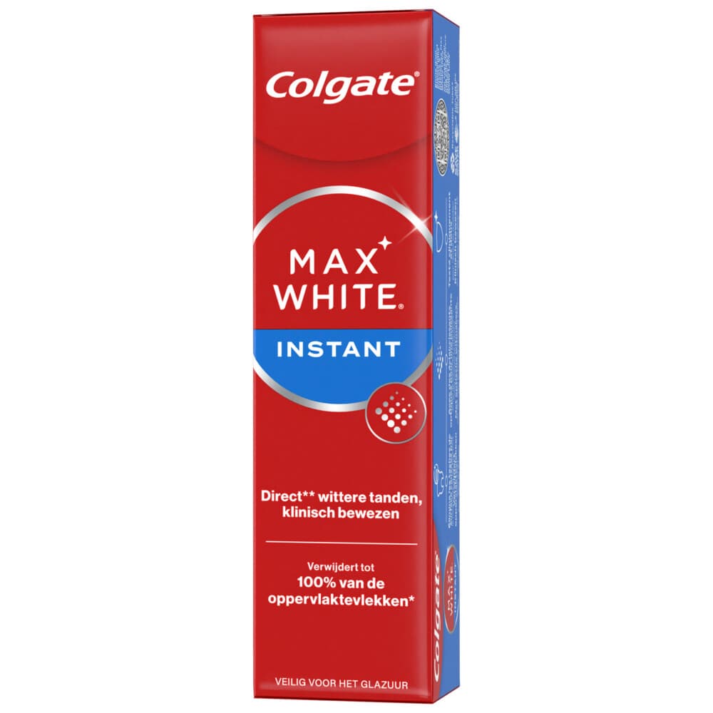 3+2 gratis: Colgate Tandpasta Max White Optic 75 ml
