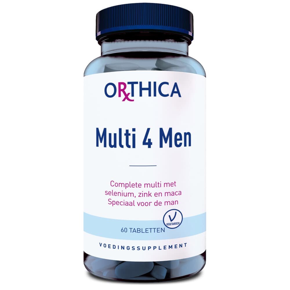 Gratis Verzending: Orthica Multi 4 Men 60 tabletten