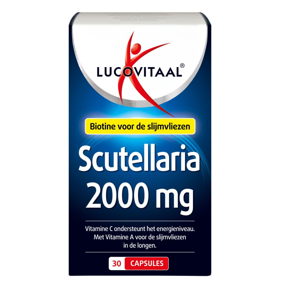 2+2 gratis: Lucovitaal Scutellaria 2000 mg 30 capsules