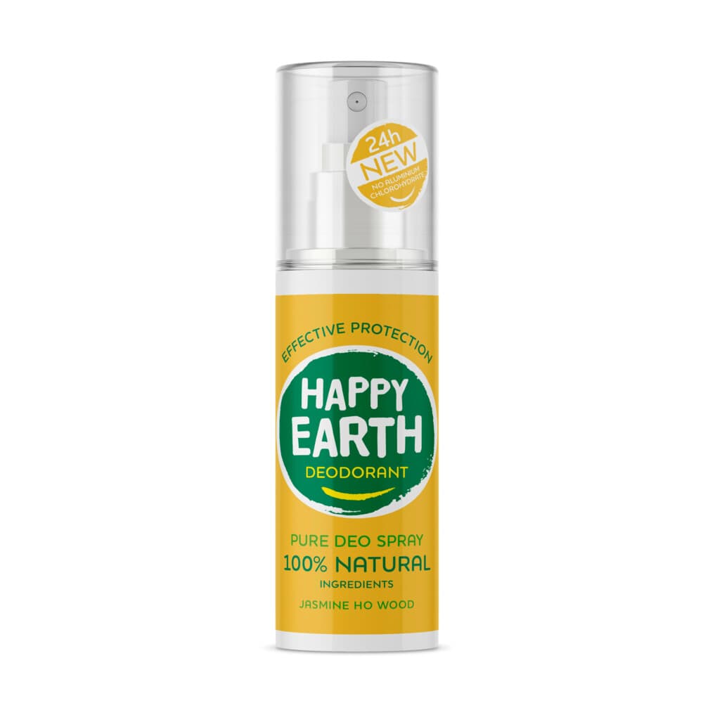 Happy Earth 100% Natuurlijke Deodorant Spray Jasmine Ho Wood 100 ml