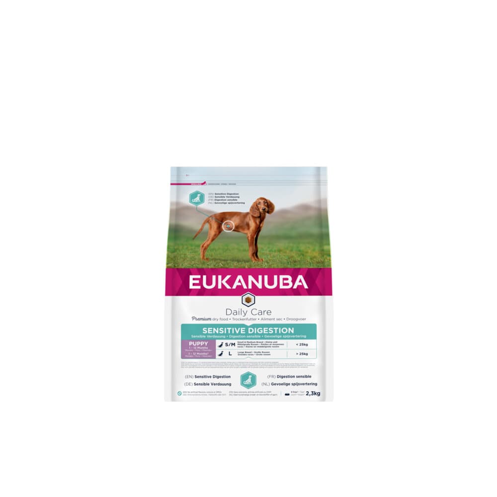 Eukanuba Daily Care Sensitive Digestion Puppy Hondenvoer 2,3 kg