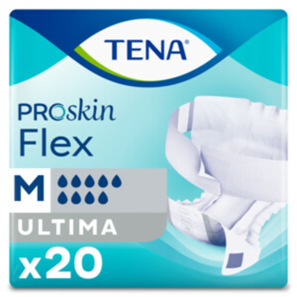 3x TENA Proskin Flex Ultima M 20 stuks