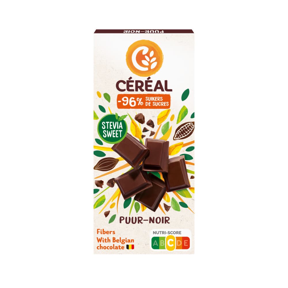 Céréal Chocoladetablet Puur 85 gr