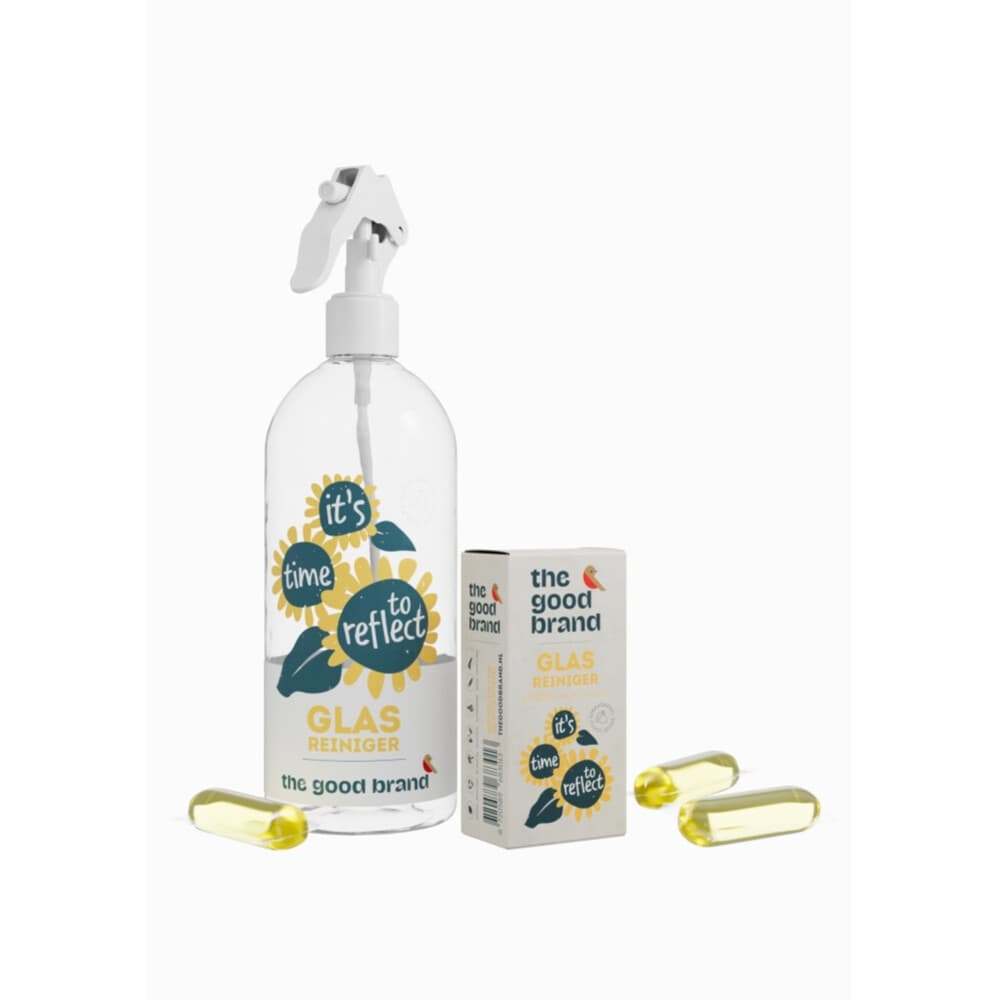 The Good Brand Glasreiniger met Refill Pod 500 ml