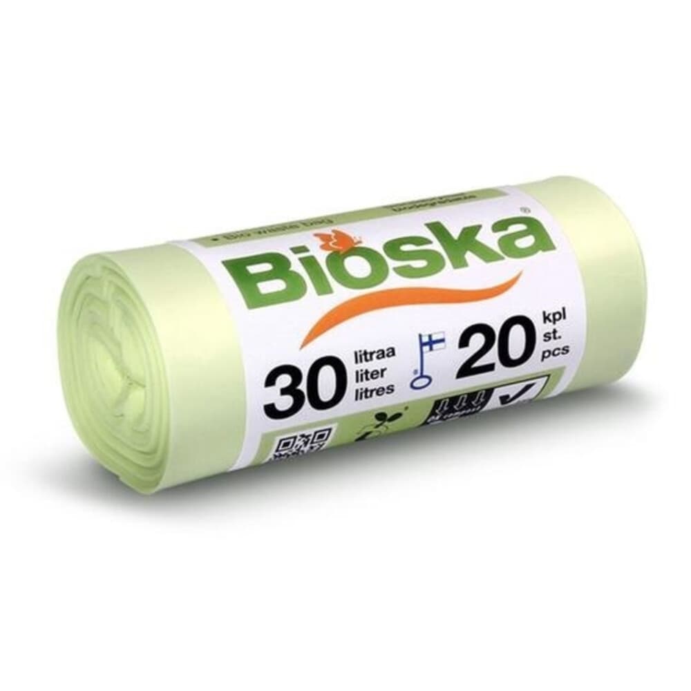 Bioska Afvalzakken 30 liter 20 stuks