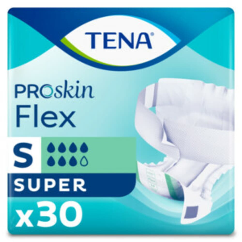3x TENA Proskin Flex Super S 30 stuks