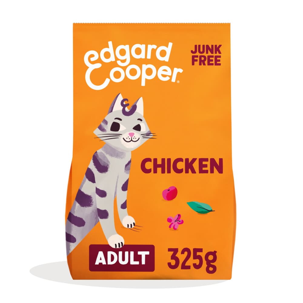 6x Edgard&Cooper Kattenvoer Kip 325 gr