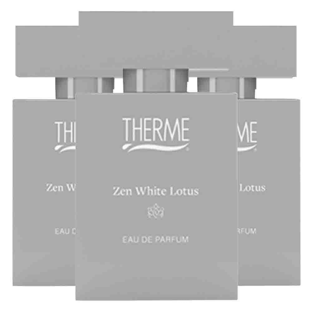 3x Therme Zen White Lotus Eau de Parfum 30 ml