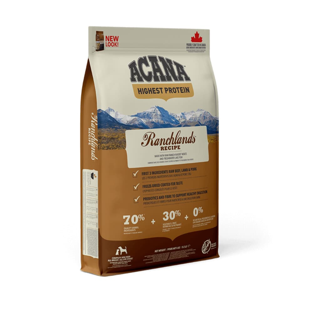 Acana Hondenvoer Highest Protein Ranchland 11,4 kg