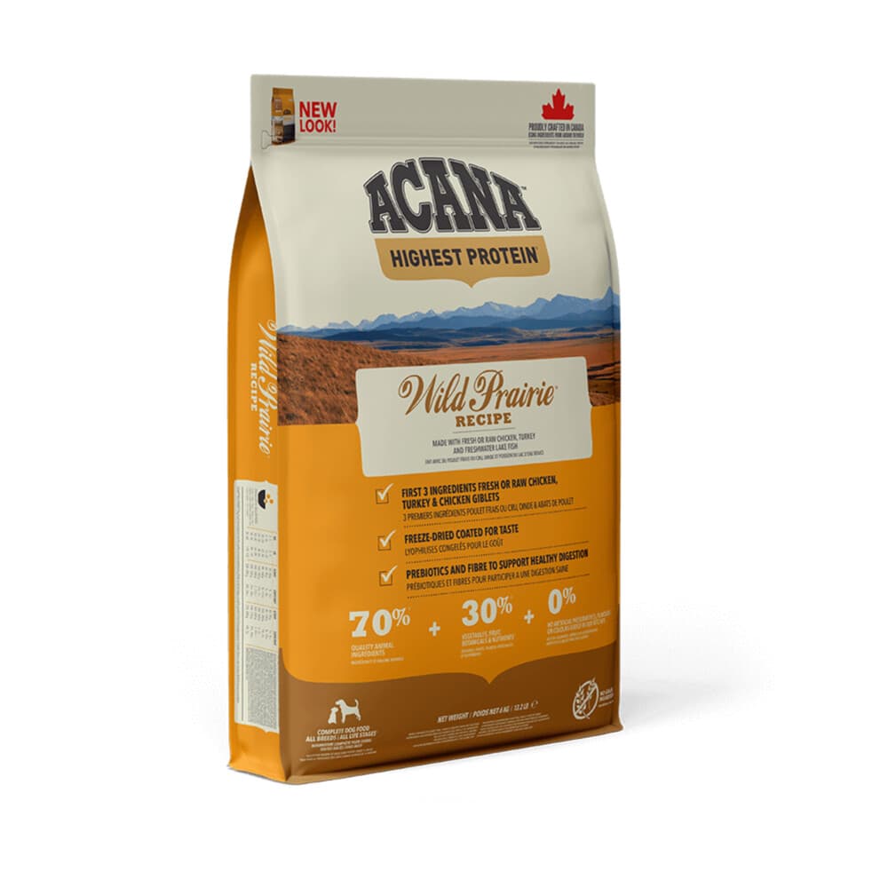 Acana Hondenvoer Highest Protein Wild Prairie 11,4 kg