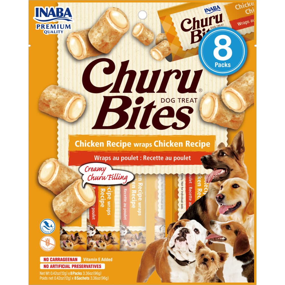Ciao Hondensnack Churu Rolls Kip 76 gr