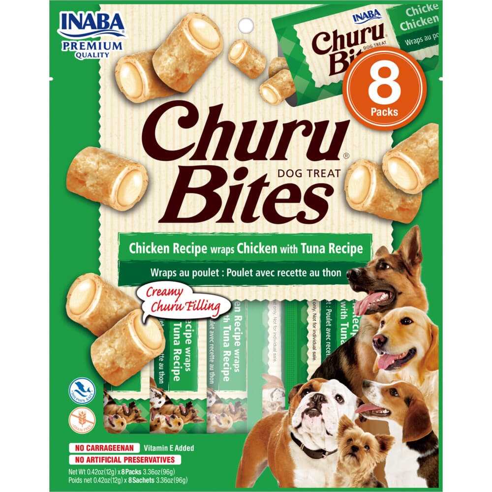 Ciao Hondensnack Churu Rolls Kip - Tonijn 76 gr