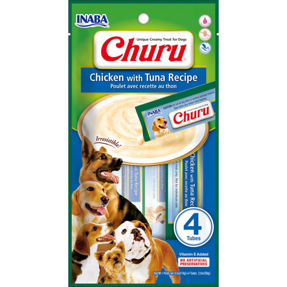 12x Ciao Hondensnack Churu Kip - Tonijn 67 gr