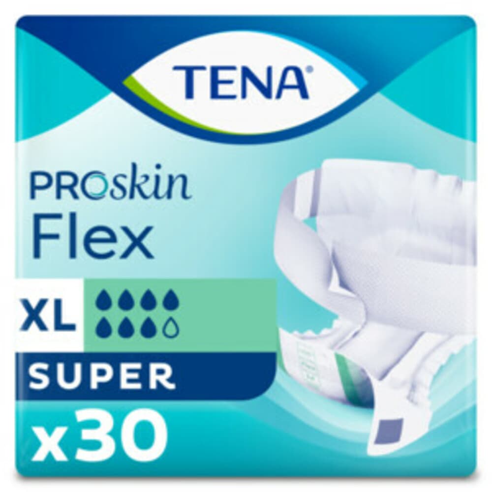 3x TENA Proskin Flex Super XL 30 stuks