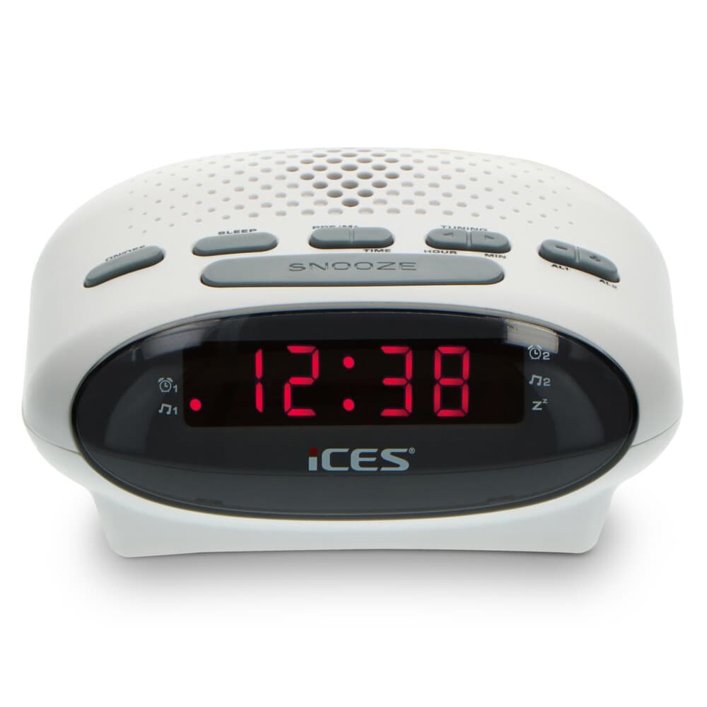 Alecto ICR-210 Wekkerradio Wit