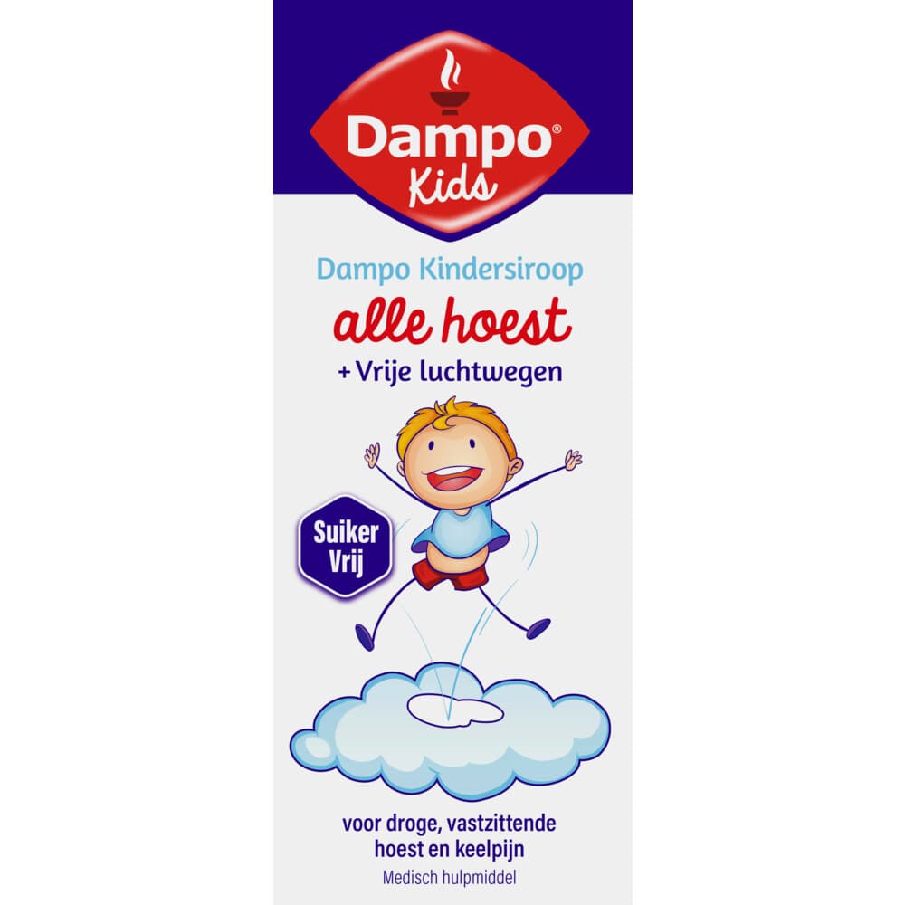 Dampo Kids Alle Hoest Suikervrij 120 ml